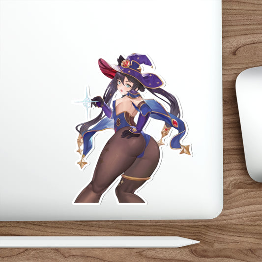 Sexy Butt Mona Genshin Impact Waterproof Sticker - Ecchi Vinyl Decal