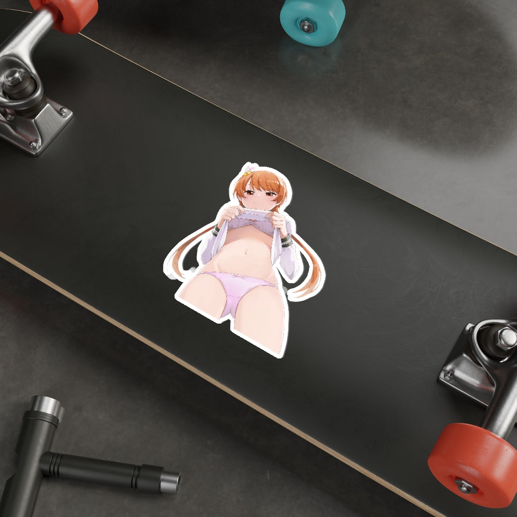 Tachibana Marika Panties Nisekoi Waterproof Sticker - Ecchi Vinyl Decal