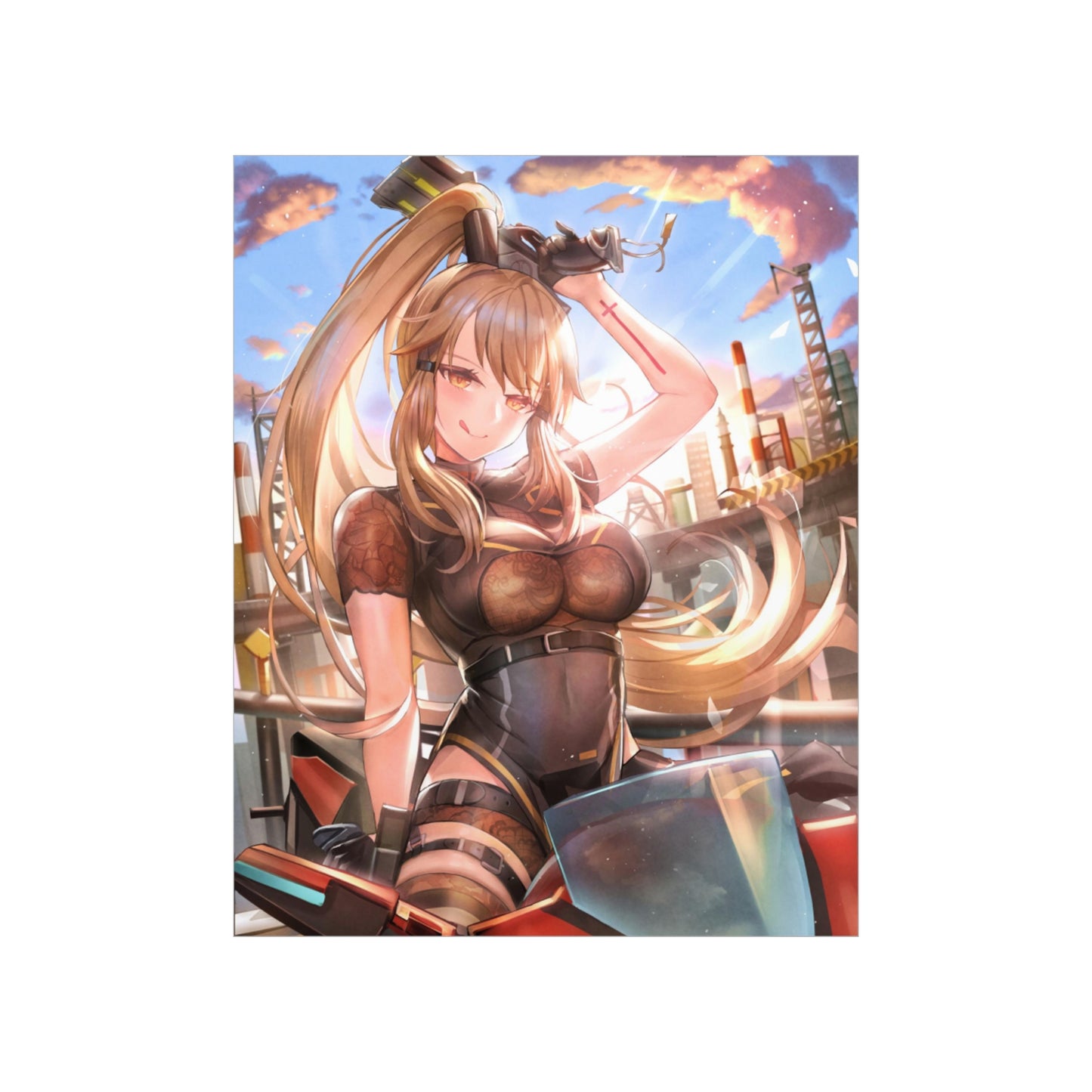 Samir Tower Of Fantasy Waifu Poster - Gaming Decor Wall Art - Premium Matte Vertical Poster