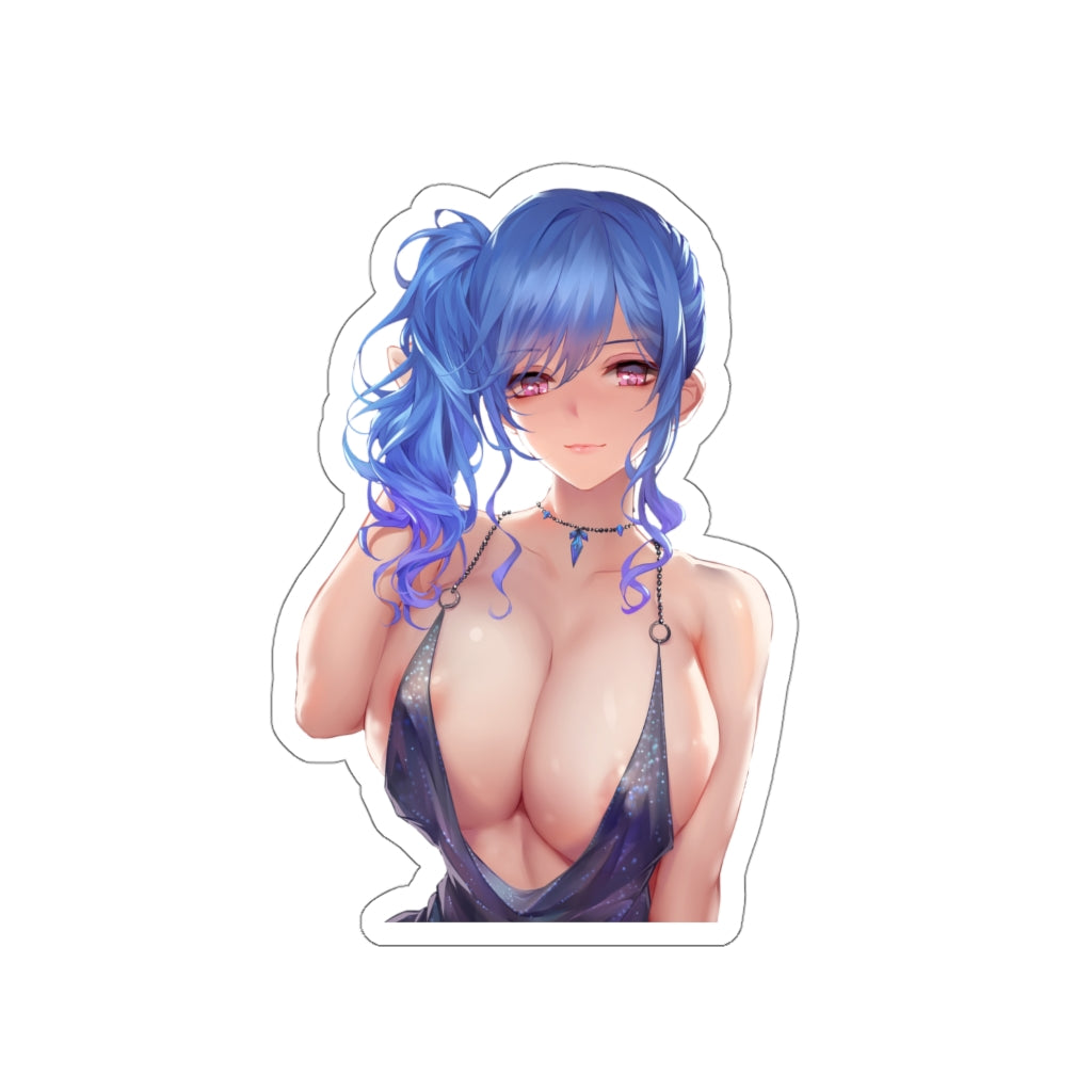 Azur Lane Huge Boobs St Louis Cocktail Dress Ecchi Vinyl Decal Waterpr K-Minded Azur Lane Huge Boobs St Louis Cocktail Dress Ecchi Vinyl Decal Waterpr K-Minded