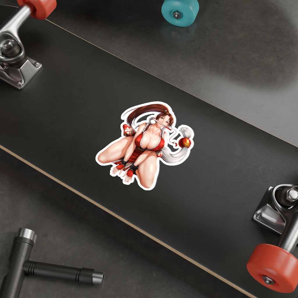 Sexy Mai Vinyl Waterproof Sticker - Large Ecchi KoF Decal