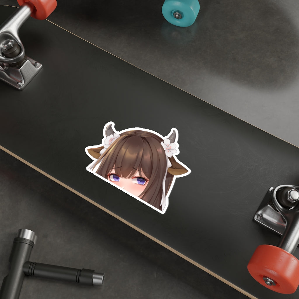 Kashino Peeker Azur Lane Sticker - Anime Peeker Car Decal