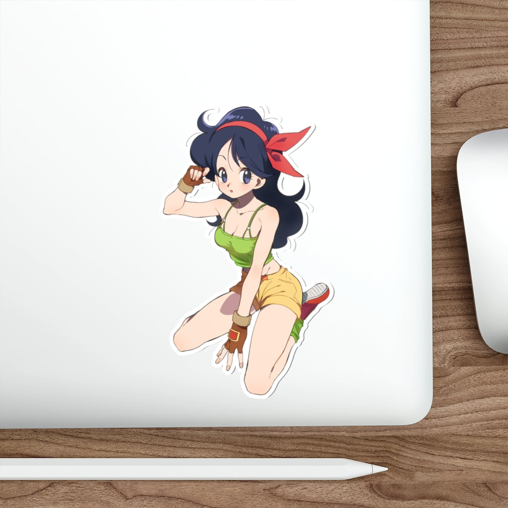 Dragon Ball Waterproof Sticker - Brunette Lunch Ecchi Vinyl Anime Decal