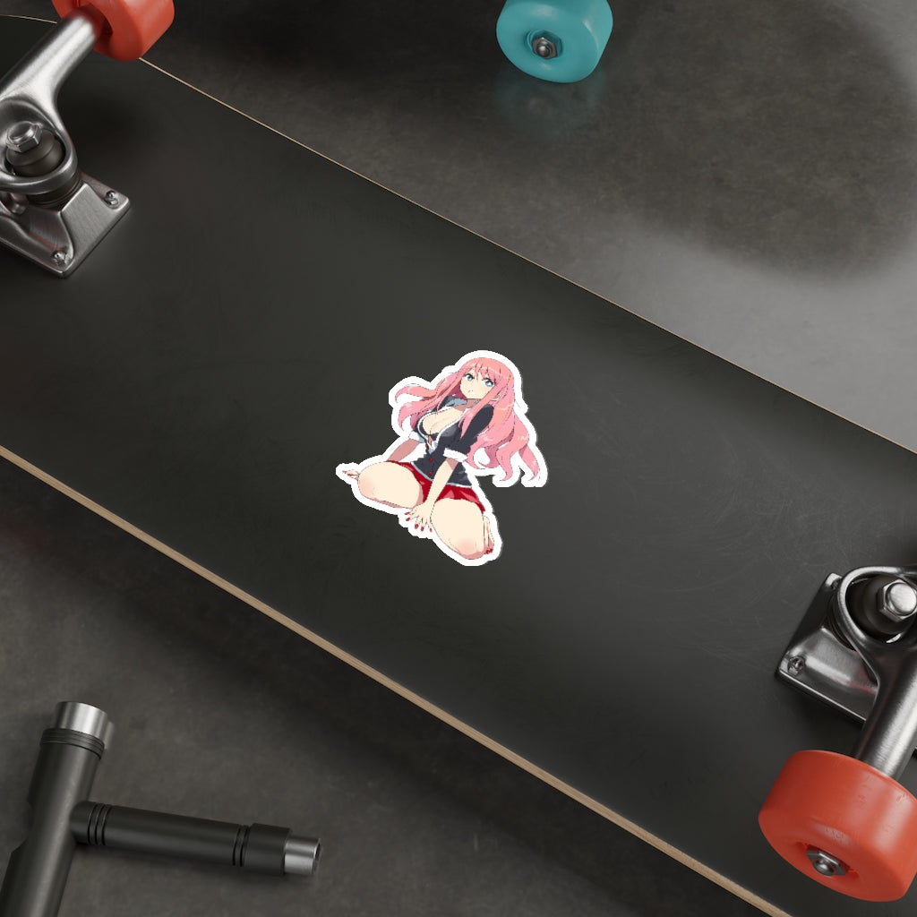 Danganronpa Junko Enoshima Waifu Waterproof Sticker - Ecchi Vinyl Decal