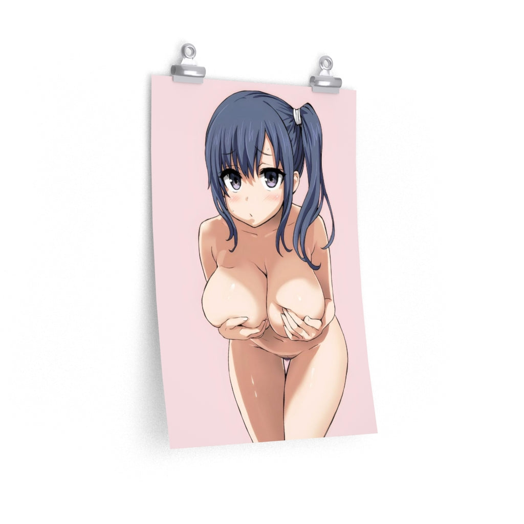 Affiche Ecchi de Imai Midori Shirobako nue - Affiche verticale mate de qualité supérieure obscène - Art mural pour adultes