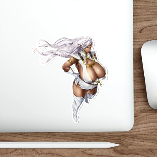 Record of Lodoss War Huge Boobs Pirotess Waterproof Sticker - Ecchi Vinyl Decal