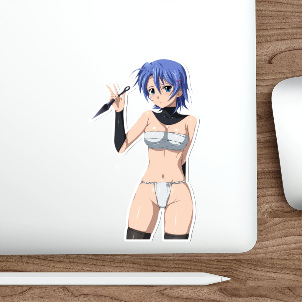 Sexy Hattori Junko Ichiban Ushiro No Daimaou Waterproof Sticker - Ecchi Vinyl Decal