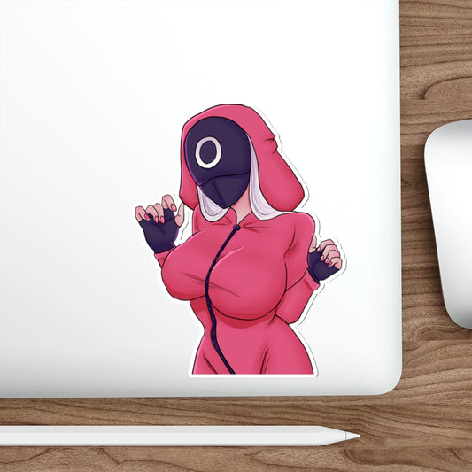 Sexy Squid Game Waterproof Sticker - Ecchi Vinyl Decal