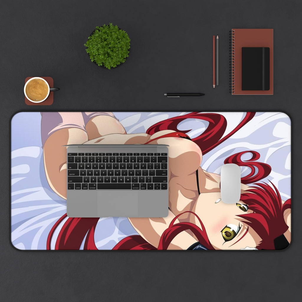 Gurren Lagann Anime Mousepad - Yoko Littner Large Desk Mat - Ecchi Mouse Pad - MTG Playmat