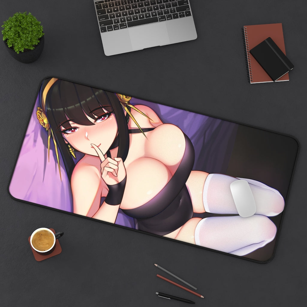 Spy x Family Queen of Thorns Yor Forger Waifu Mousepad - Gaming Playmat