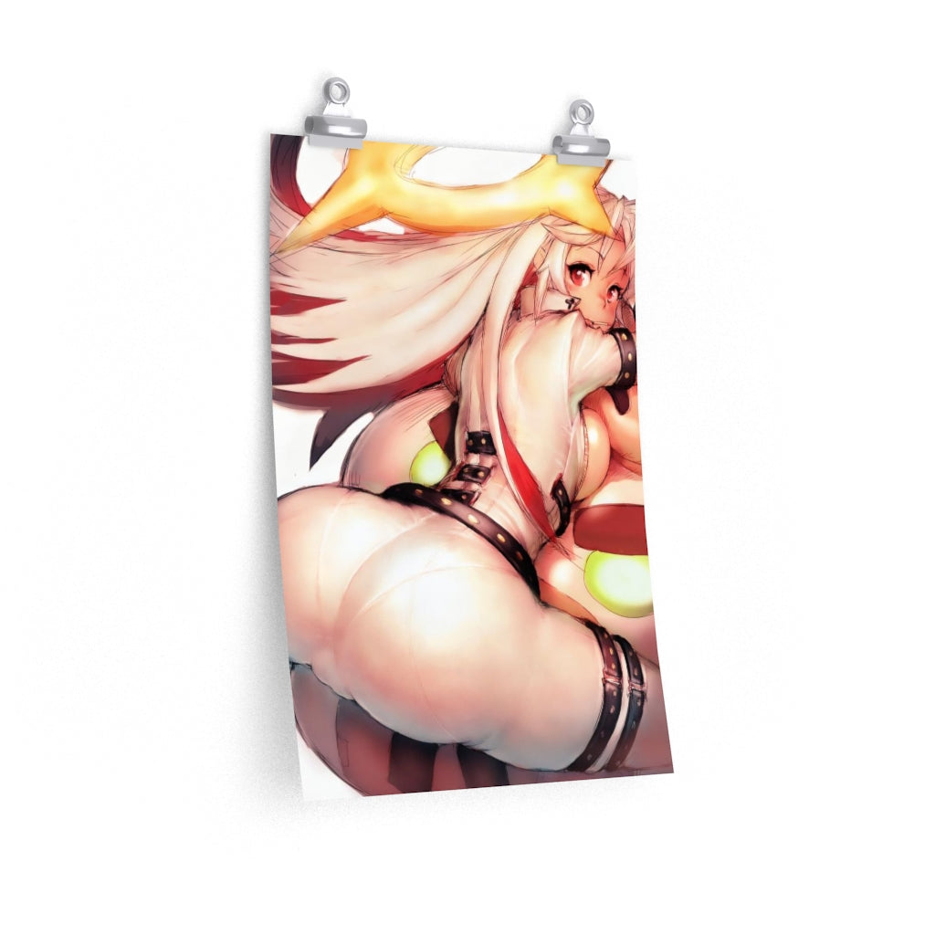 Affiche Guilty Gear de Jack O'Valentine - Affiche verticale mate de qualité supérieure - Art mural pour adulte