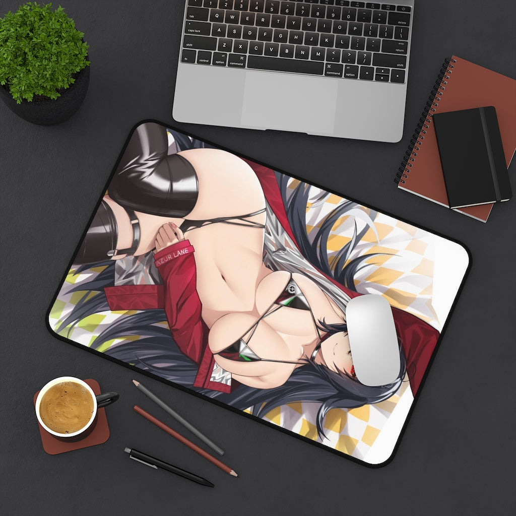 Azur Lane Mousepad - Taihou Large Desk Mat - Ecchi Mouse Pad - MTG Playmat