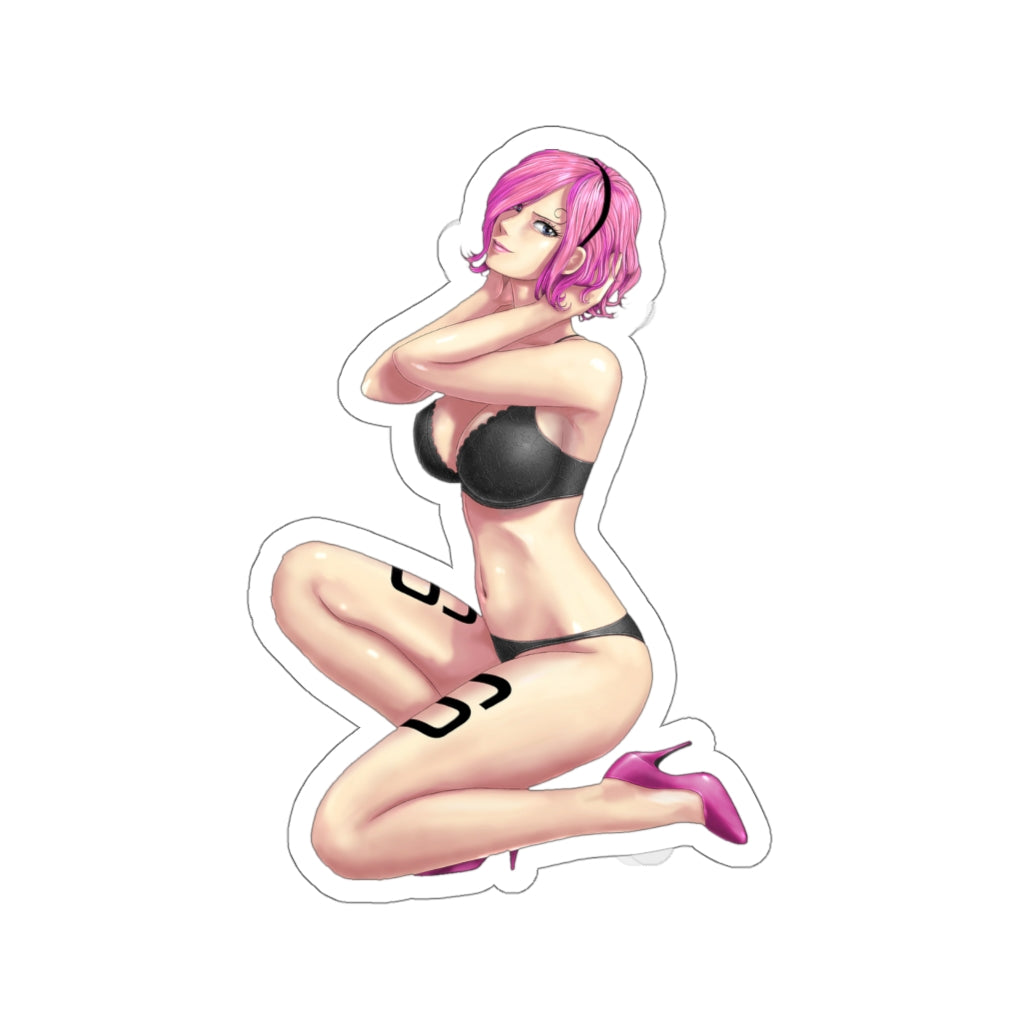 Vinsmoke Reiju One Piece Sexy Lingerie Waterproof Sticker - Ecchi Vinyl Decal