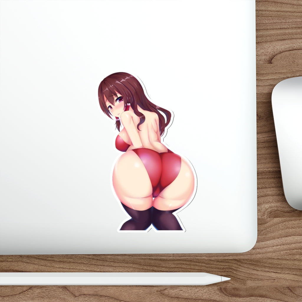 Touhou Big Butt Hakurei Reimu Waterproof Sticker - Ecchi Vinyl Decal