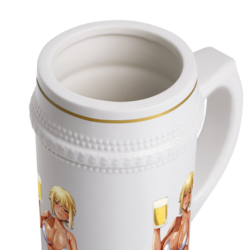 Beer Stein Mug - Sexy Gift for Beer Lover - Bikini Rita Henschel Alice Gear Aegis