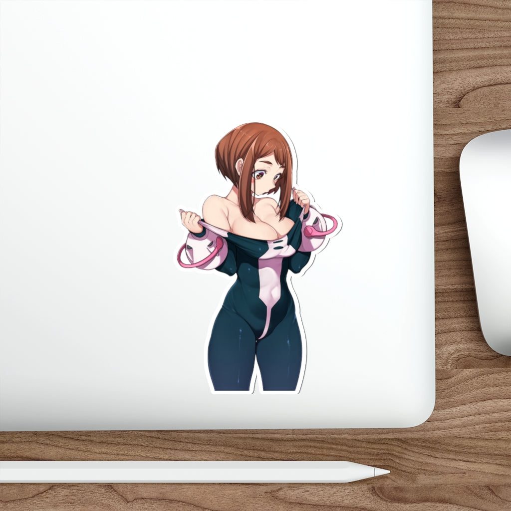 Sexy Uraraka Ochako My Hero Academia Waterproof Sticker - Ecchi Vinyl Decal