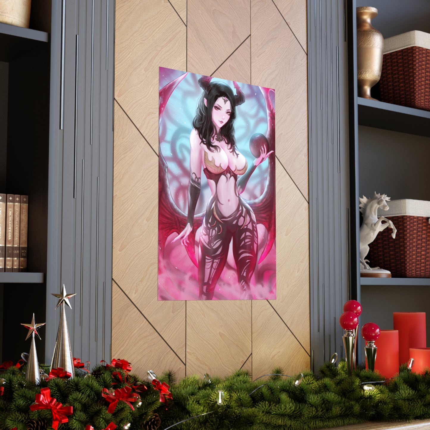 Sexy Vykas Lost Ark Poster - Gaming Decor Wall Art - Ecchi Premium Matte Vertical Poster