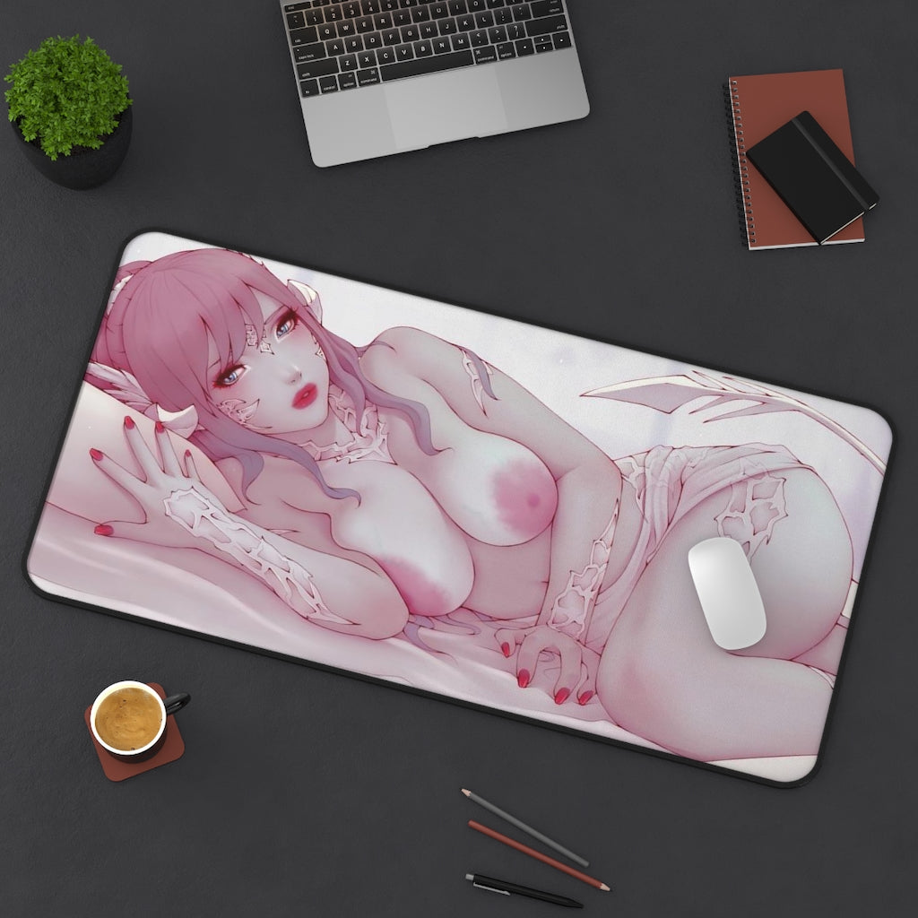 Avatar Final Fantasy 14 Nude Tits and Nipples Desk Mat - Non Slip Mousepad