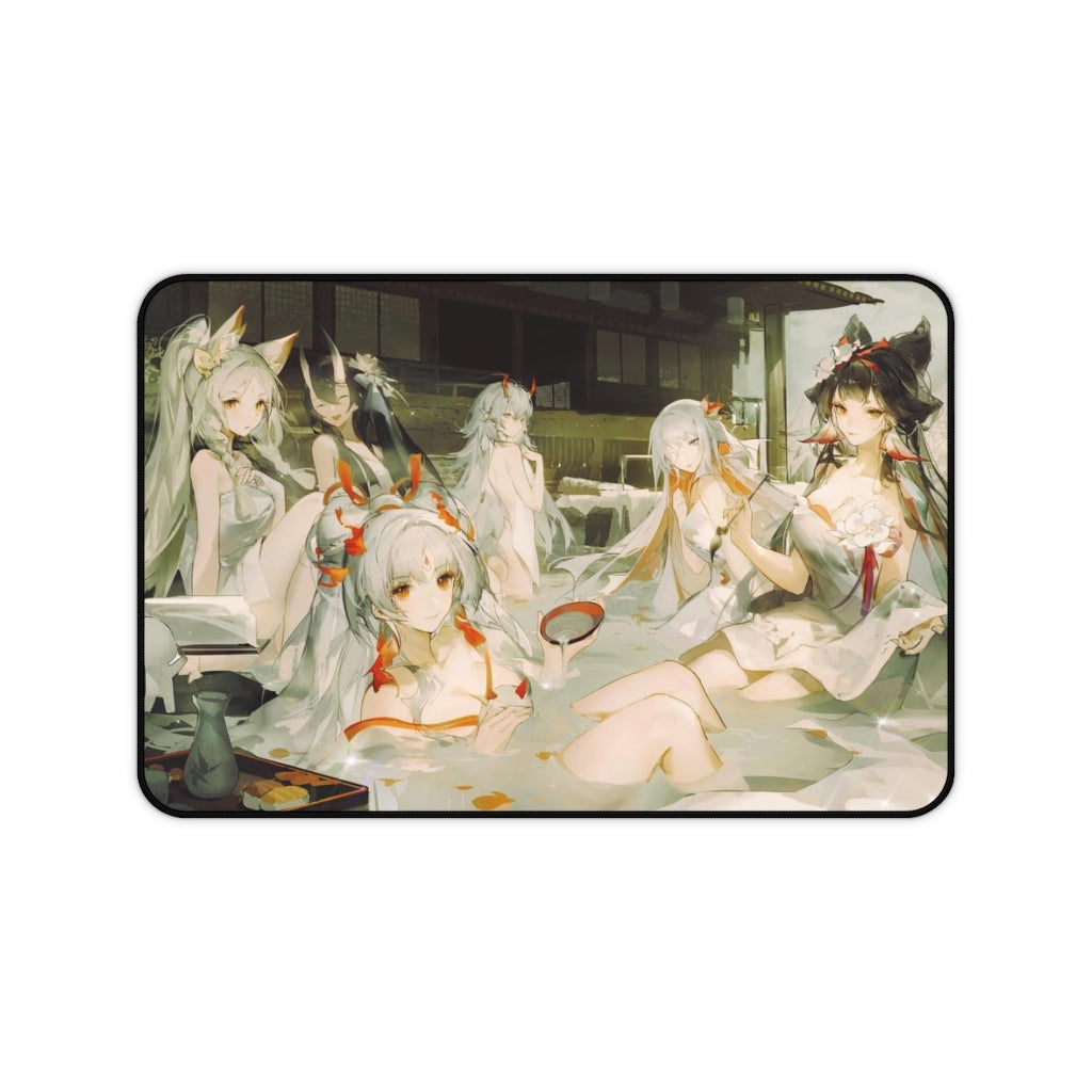 Onmyoji Sexy Mousepad - Onsen Waifus Gaming Desk Mat - Ecchi Playmat