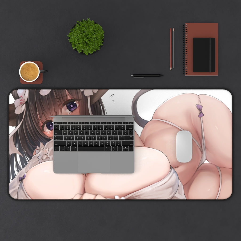 Huge Boobs Kashino Azur Lane Desk Mat - Non Slip Mousepad