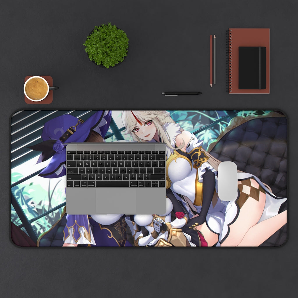 Genshin Girls Large Desk Mat | Big Gaming Mousepad - MTG Playmat