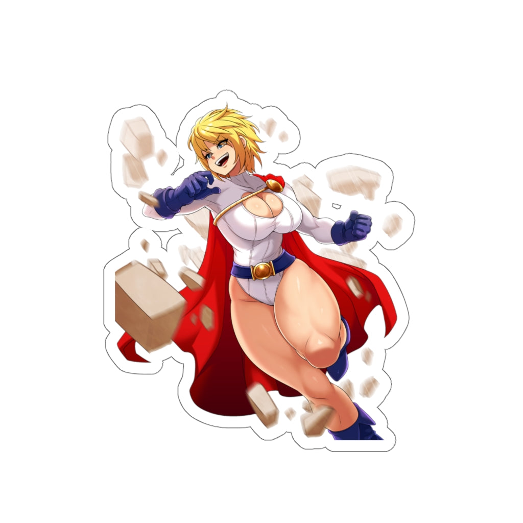 Thick Thighs Power Girl Waterproof Sticker - Ecchi Vinyl Decal