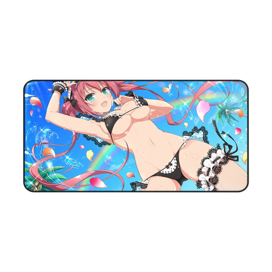 Sexy Bikini Maid Queen's Blade Desk Mat - Non Slip Mousepad