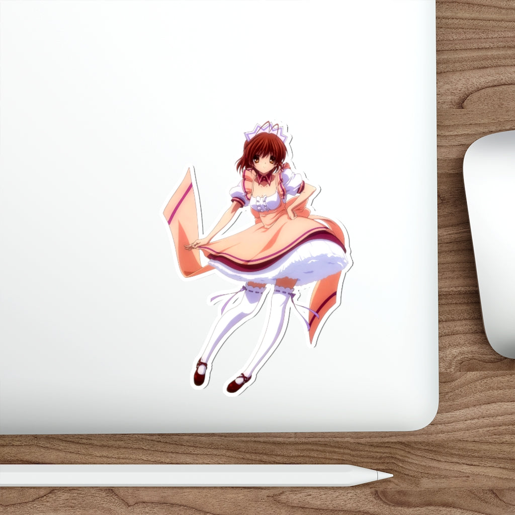 Clannad Maid Furukawa Nagisa Waterproof Sticker - Ecchi Vinyl Decal