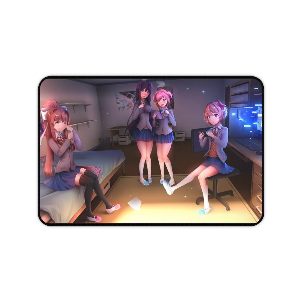 Doki Doki Literature Club Mousepad - Large Gaming Desk Mat - Kawaii Playmat