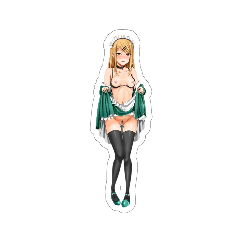 Hentai Maid Endou Saya Dagashi Kashi Waterproof Sticker - Ecchi Vinyl Decal