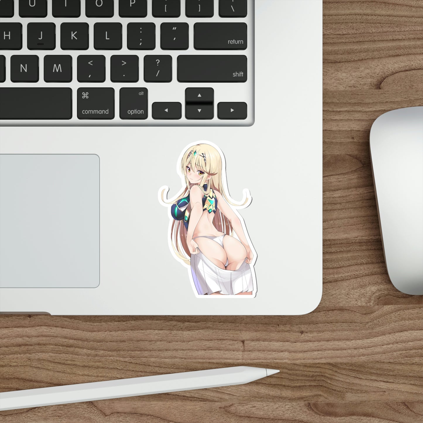 Big Butt Mythra Xenoblade Waterproof Sticker - Ecchi Vinyl Decal