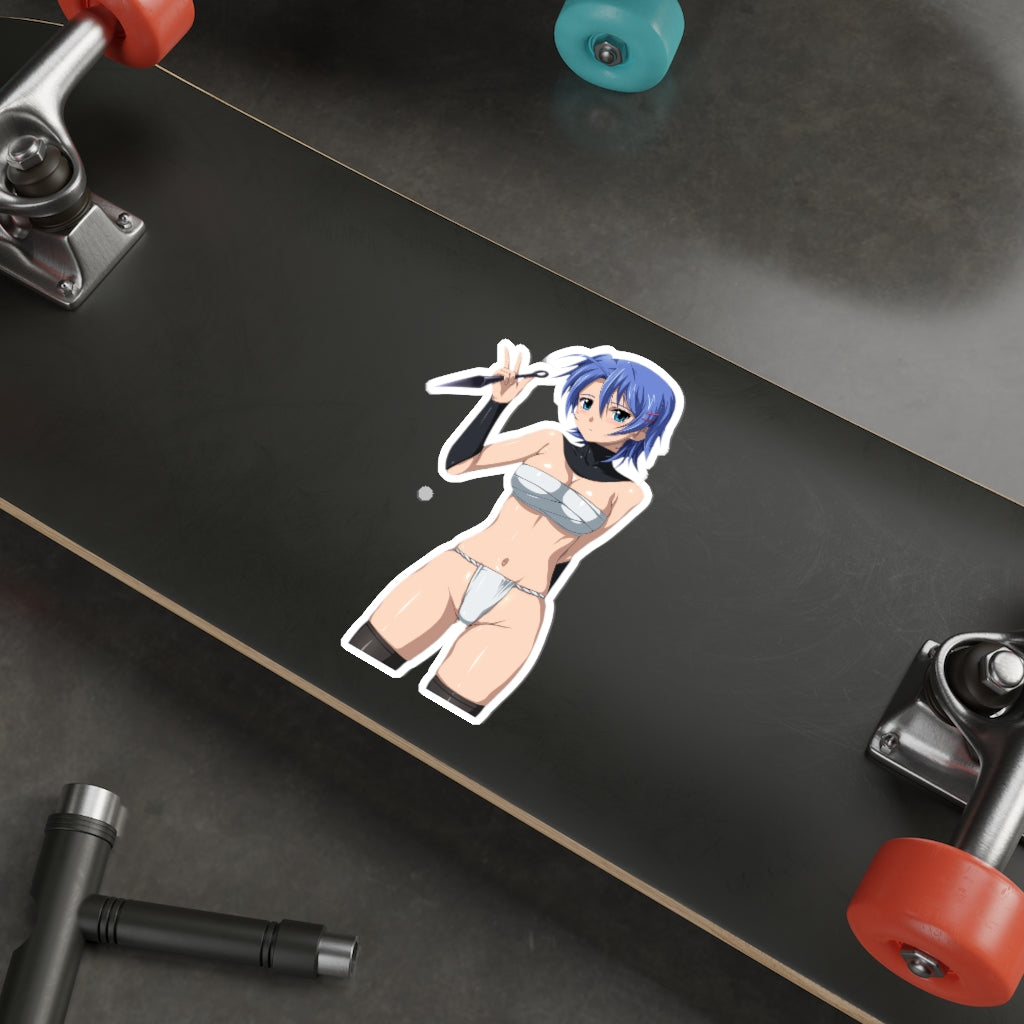 Sexy Hattori Junko Ichiban Ushiro No Daimaou Waterproof Sticker - Ecchi Vinyl Decal