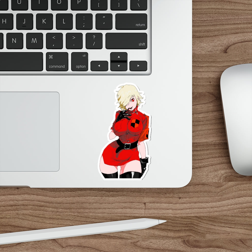 Thick Seras Victoria Hellsing Waterproof Sticker - Ecchi Vinyl Decal