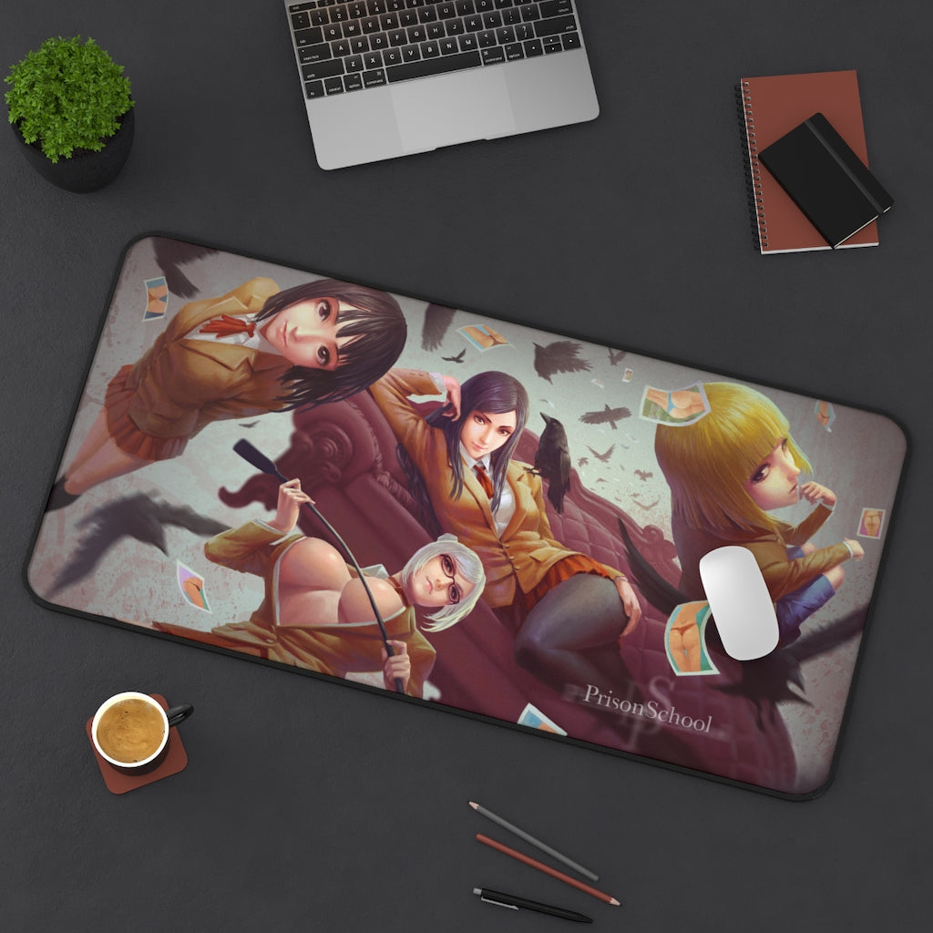 Prison School Sexy Waifus Manga Desk Mat - Anime Mousepad - Sexy Girls Playmat