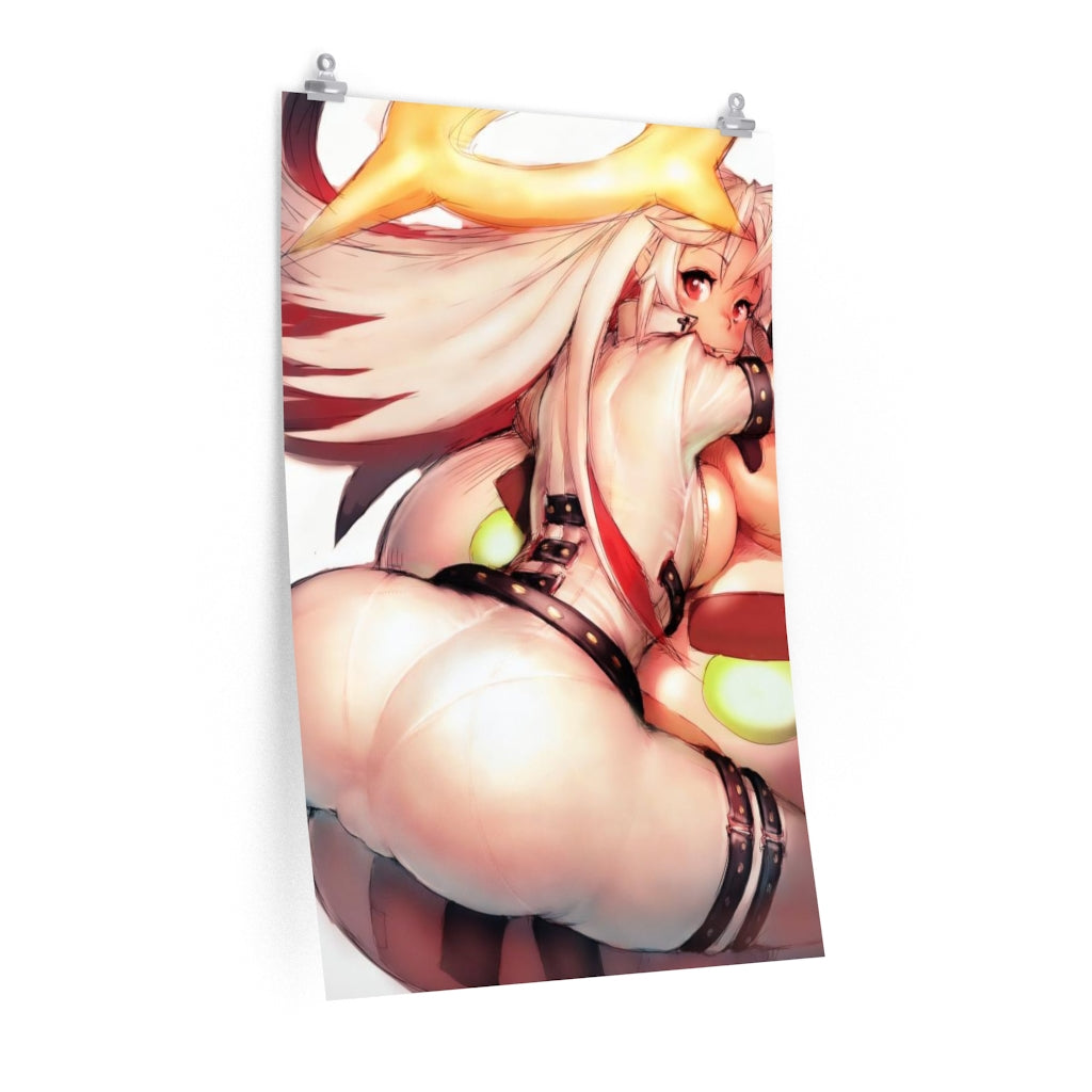 Affiche Guilty Gear de Jack O'Valentine - Affiche verticale mate de qualité supérieure - Art mural pour adulte