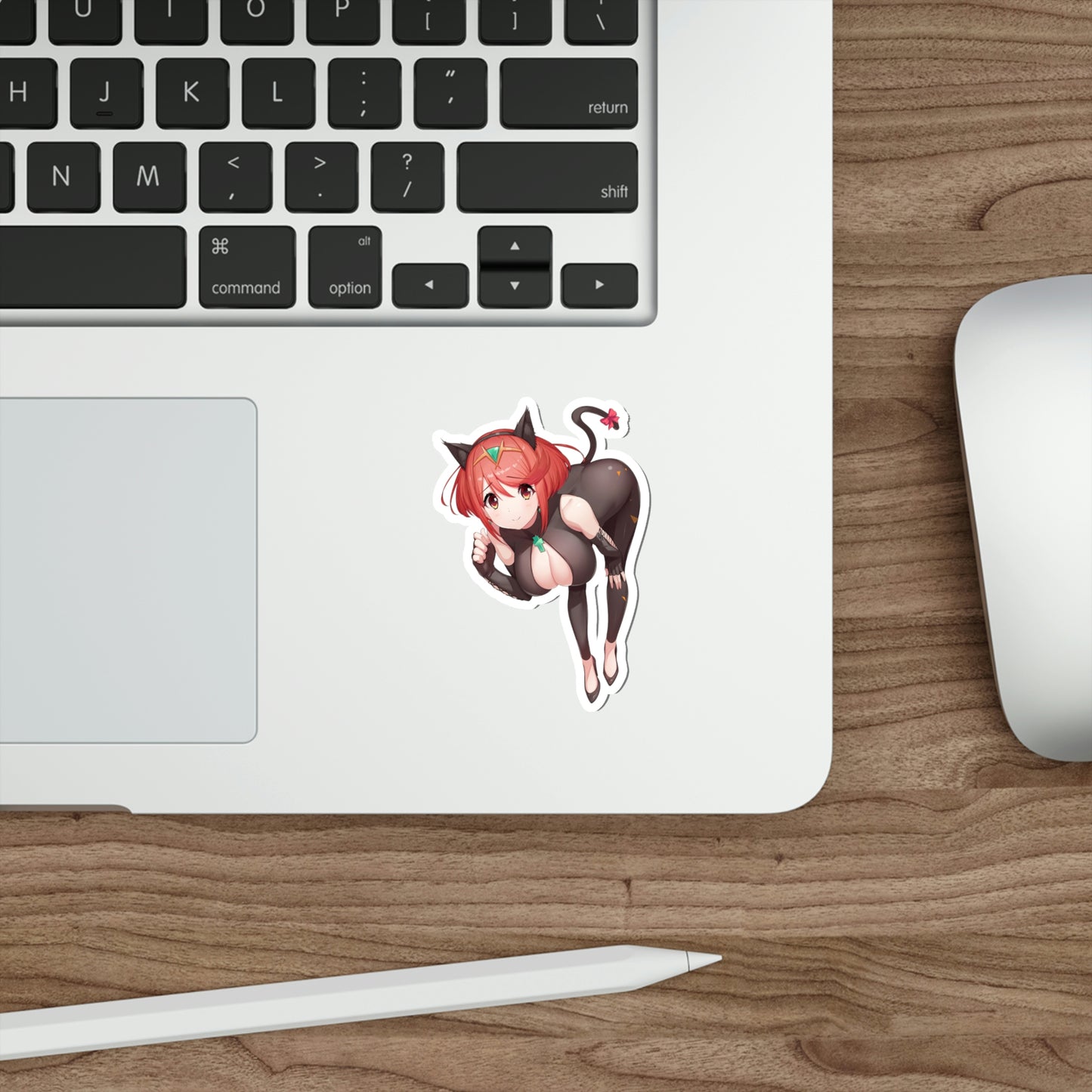 Xenoblade Pyra Cat Girl Bodysuit Waterproof Sticker - Ecchi Vinyl Decal