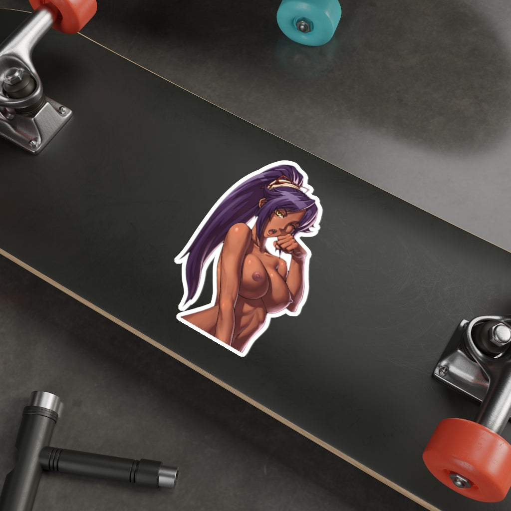 Topless Shihouin Yoruichi Bleach Waterproof Sticker - Ecchi Vinyl Decal