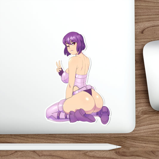 Autocollant imperméable Ghost in The Shell Motoko Kusanagi Big Butt - Autocollant en vinyle Ecchi