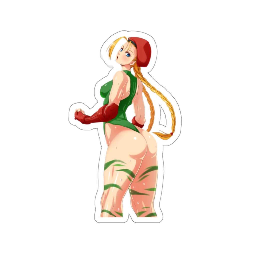 Thick Cammy Street Fighter Waterproof Sticker - Ecchi Vinyl Decal