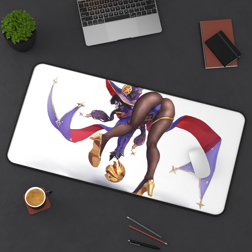 Genshin Impact Sexy Mousepad - Cute Butt Mona Gaming Desk Mat - Ecchi Playmat