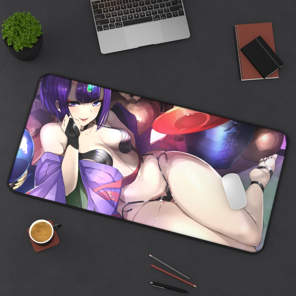 Fate Grand Order Ecchi Mousepad - Shuten Douji Large Desk Mat - Mouse Pad