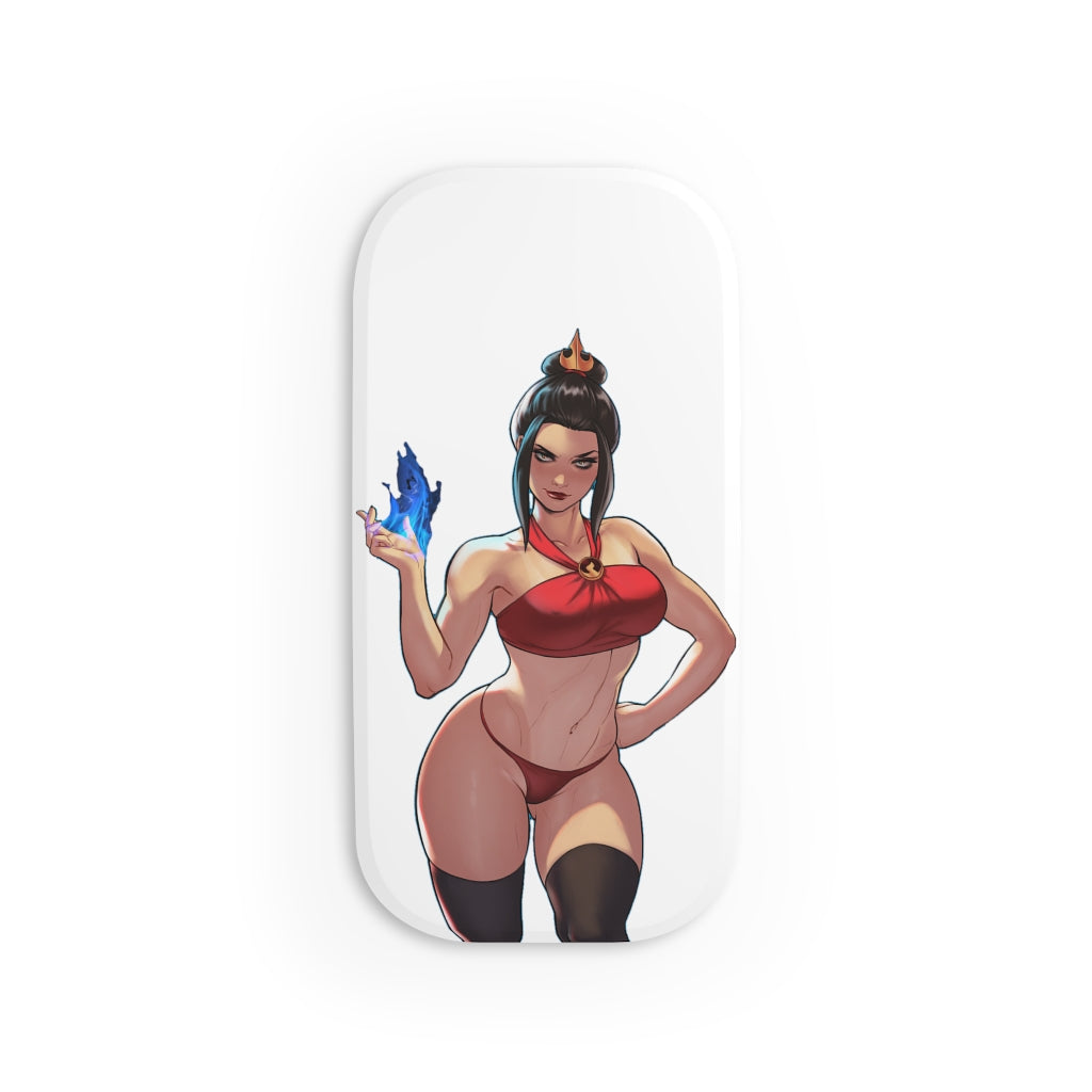Ecchi Anime Phone Grip - Sexy Azula Cell Phone Stand - Phone Click-On Grip