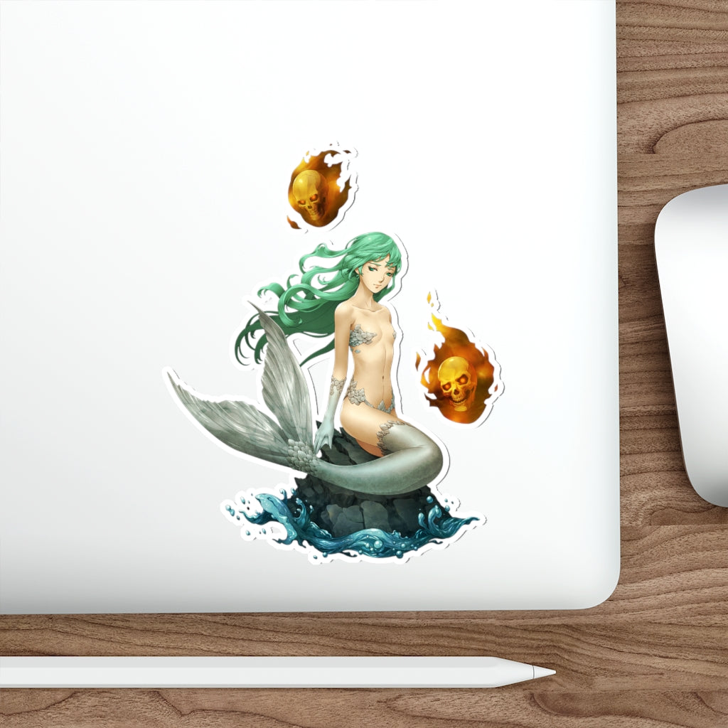 Sexy Mermaid Shin Megami Tensei Waterproof Sticker - Ecchi Vinyl Decal