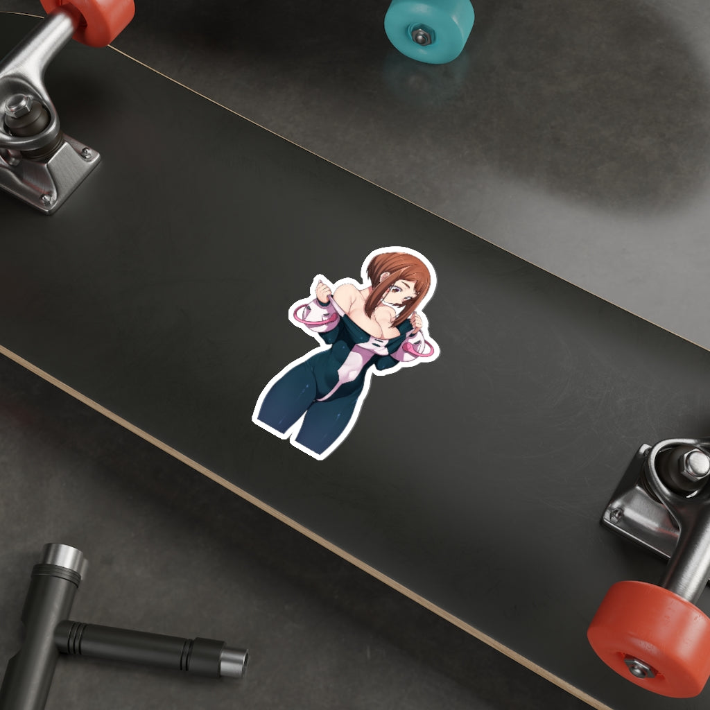 Sexy Uraraka Ochako My Hero Academia Waterproof Sticker - Ecchi Vinyl Decal