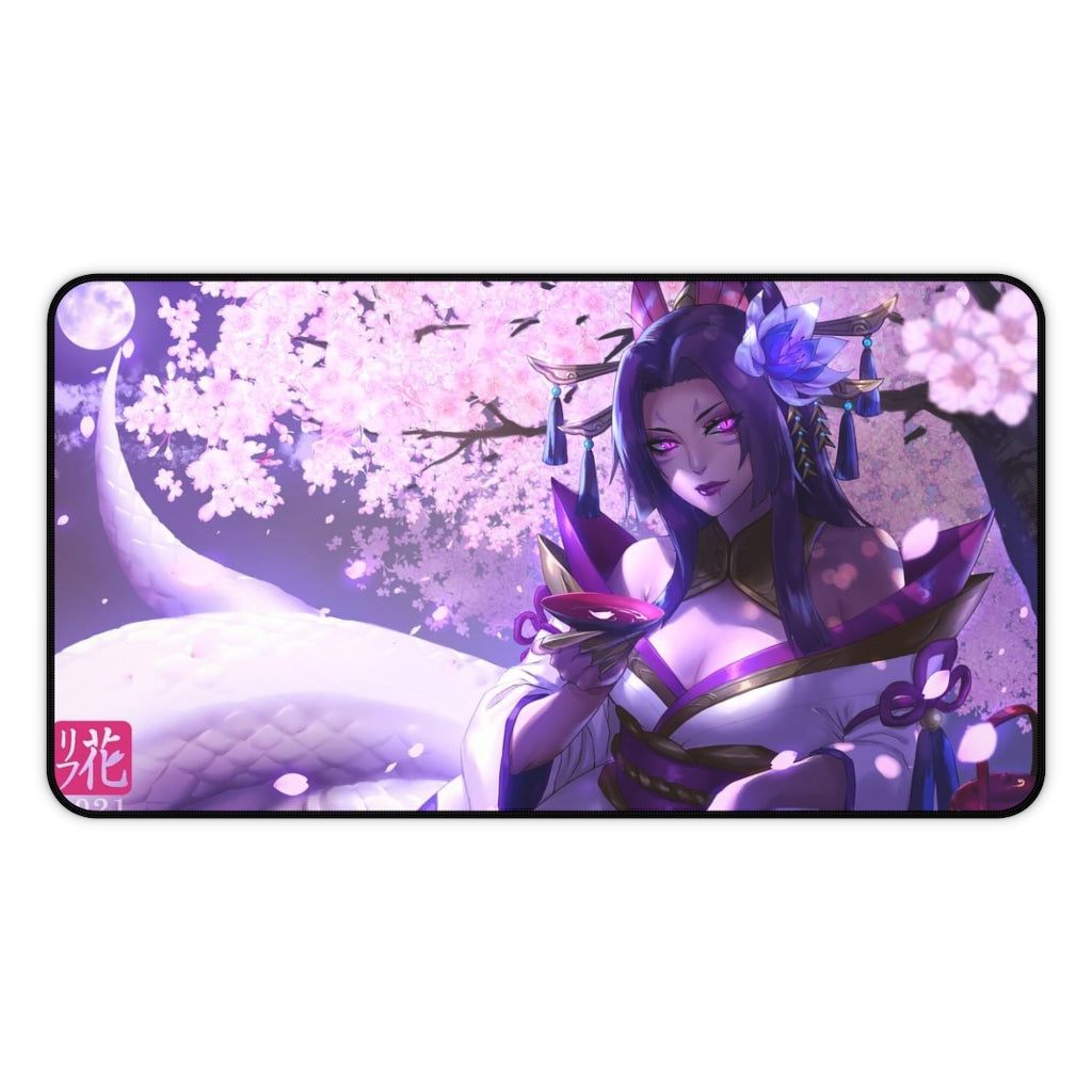 League of Legends Mousepad - Cassiopeia Large Gaming Desk Mat - Lol Desk Pad