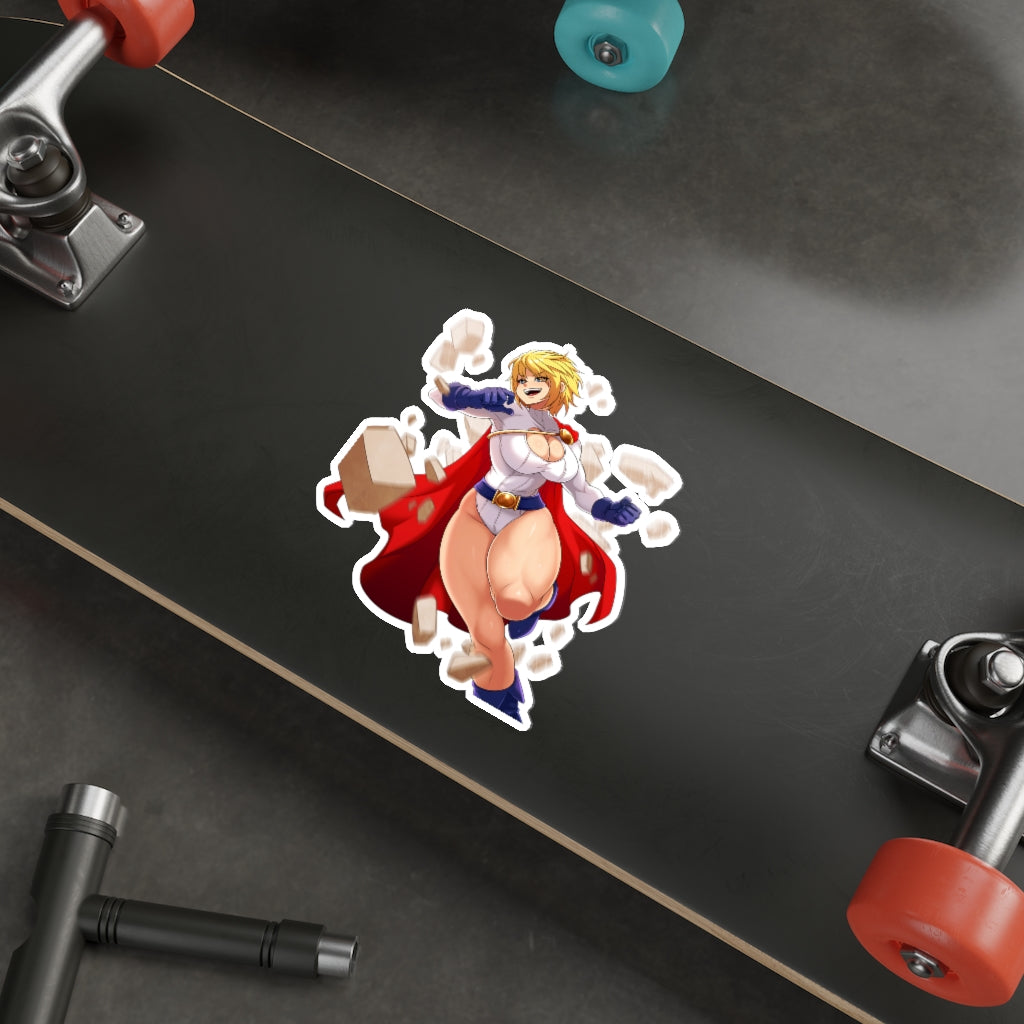 Thick Thighs Power Girl Waterproof Sticker - Ecchi Vinyl Decal