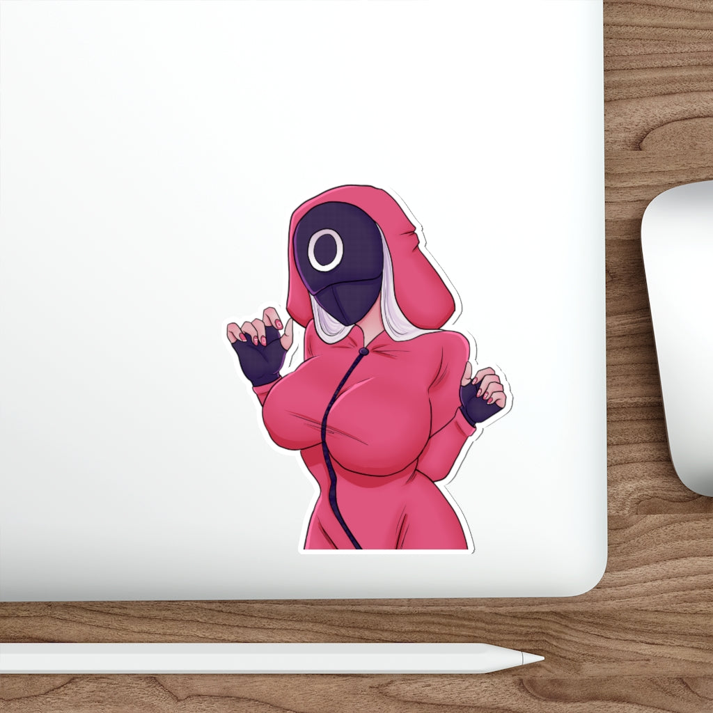 Sexy Squid Game Waterproof Sticker - Ecchi Vinyl Decal