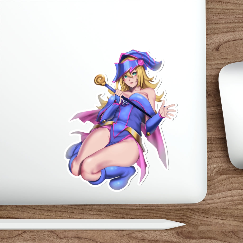 Sexy Dark Magician Girl Yugioh Waterproof Sticker - Ecchi Vinyl Decal