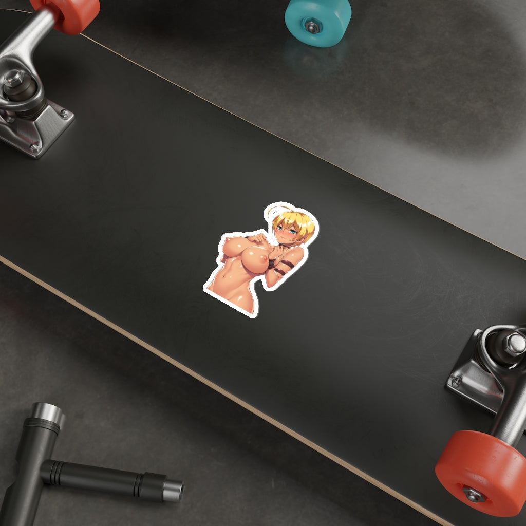 Food Wars Topless Ikumi Mito Waterproof Sticker - Ecchi Vinyl Decal