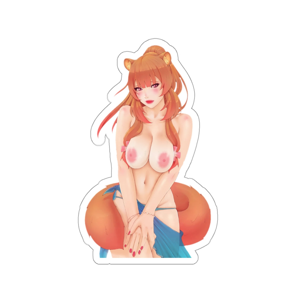 Topless Raphtalia The Rising of the Shield Hero Waterproof Sticker - Ecchi Vinyl Decal